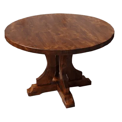 Masa Oana (blat rotund), fag