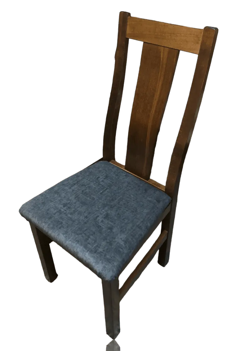 scaun horeca cristin culoare nuc lemn de fag tapitat cu stofa