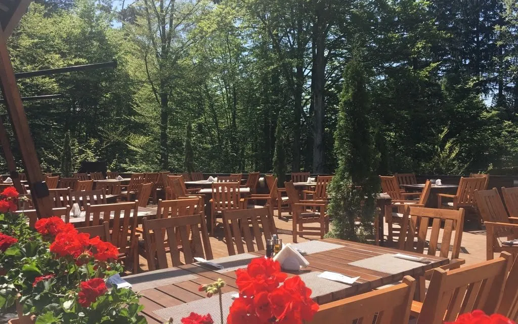 Set de gradina sau terasa din lemn masiv de brad