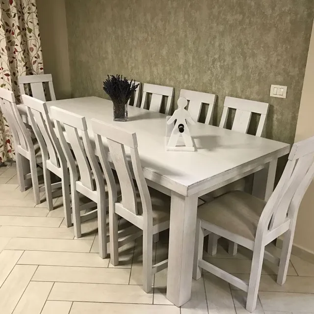 Scaune living din lemn masiv — detaliu spatar