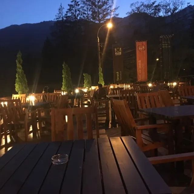 Vedere de ansamblu sala Kuib Restaurant Sinaia — mobilier lemn masiv